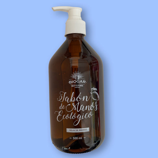 Jabón de Manos Ecológico Hoja de Mango 500 ml. Biogar