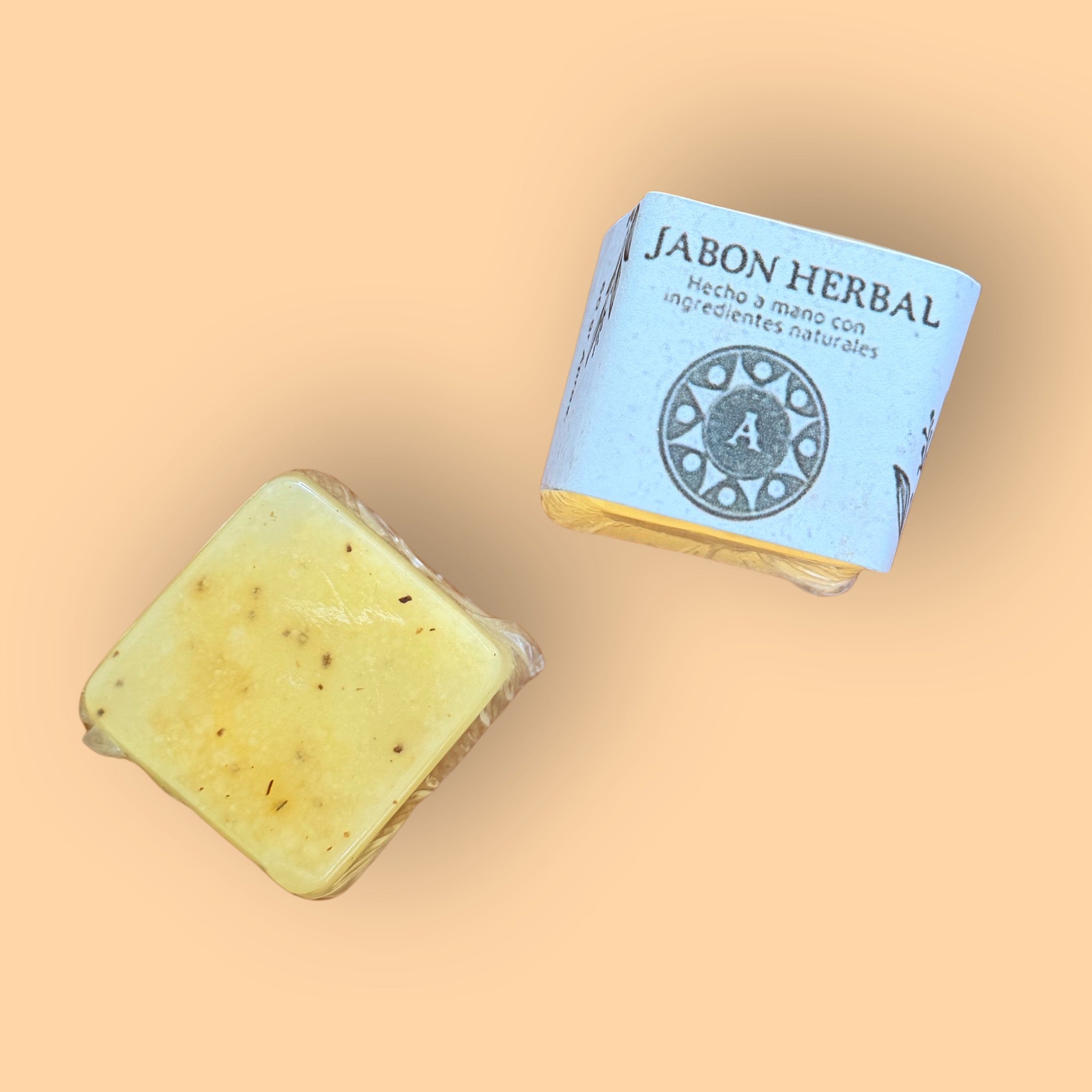 Jabón Natural de Harina de Garbanzo Leche y Caolín Ayurveda Ancestral 60 gr. - Gallery 1