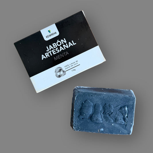 Jabón de Carbón Activado Vidamena 110gr.