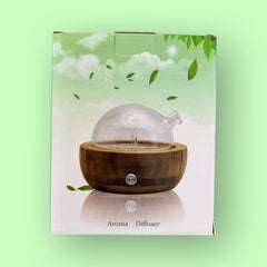 Nebulizador de Aceites Esenciales de Vidrio | Difusor Sin Agua para Aromaterapia