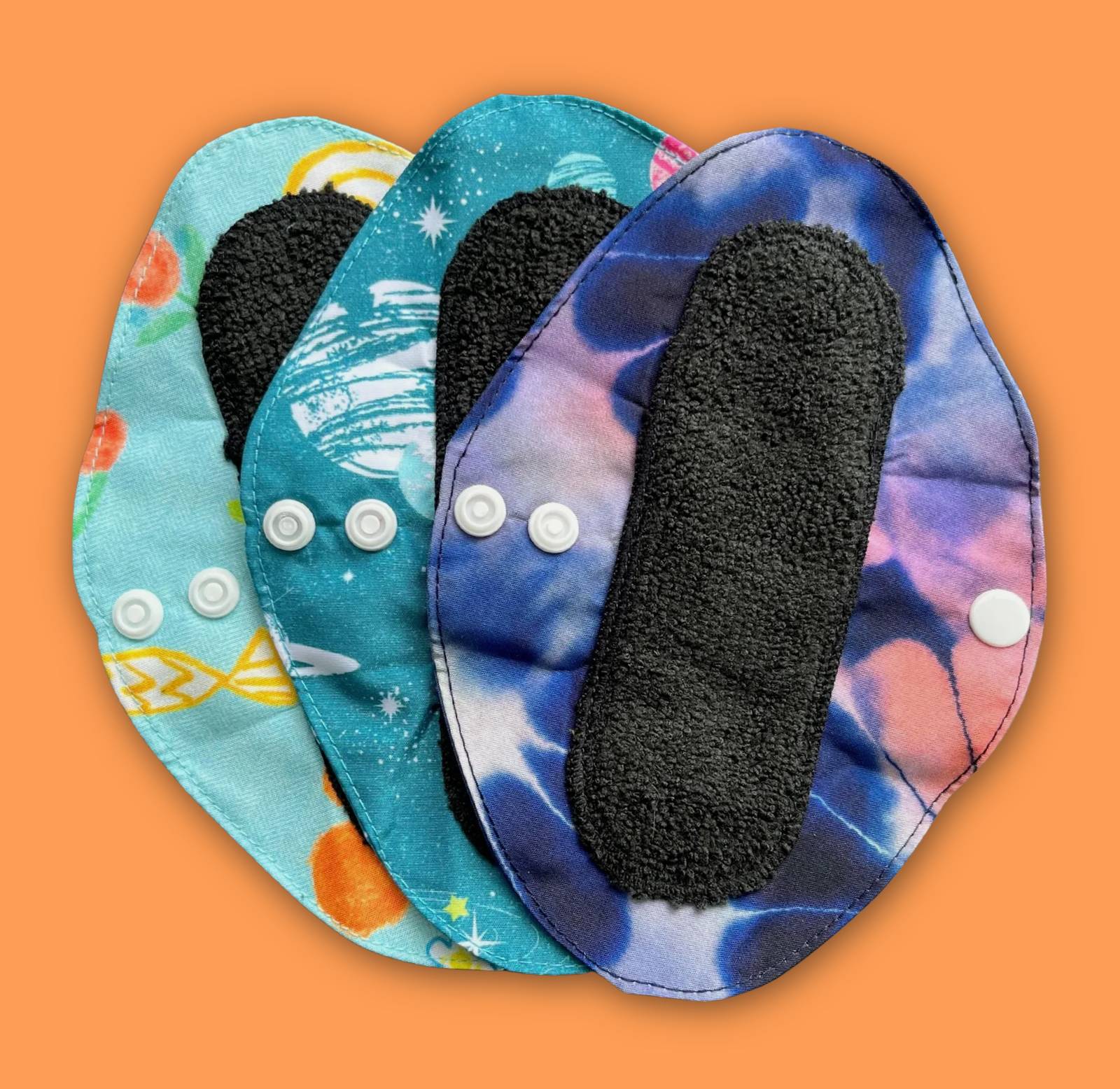 Kit x 3 Protectores diarios de Tela Reutilizables Ecosapiens - Gallery 1