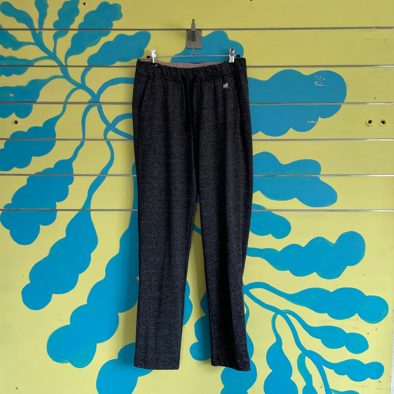 Pantalon Jogger Negro Jaspe - Image 1