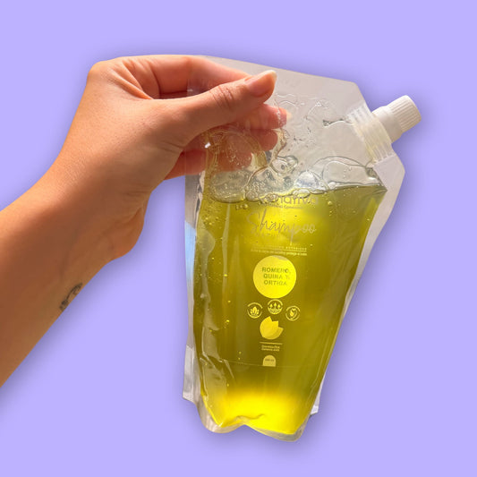 Repuesto Shampoo Natural Romero, Quina y Ortiga Econativa 500 ml.