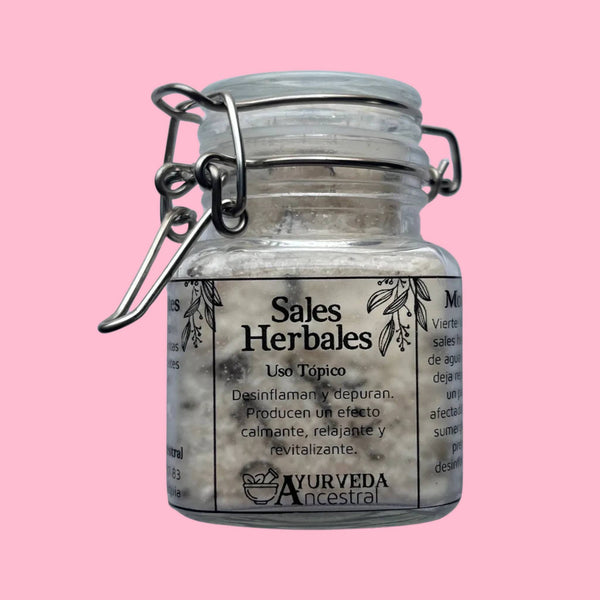 Sales Medicinales de Baño con Lavanda y/o Romero 200 gr. Ayurveda Ancestral