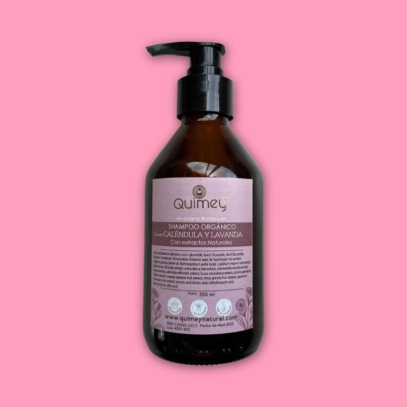 Shampoo Caléndula y Lavanda 250 ml. Quimey - Image 1