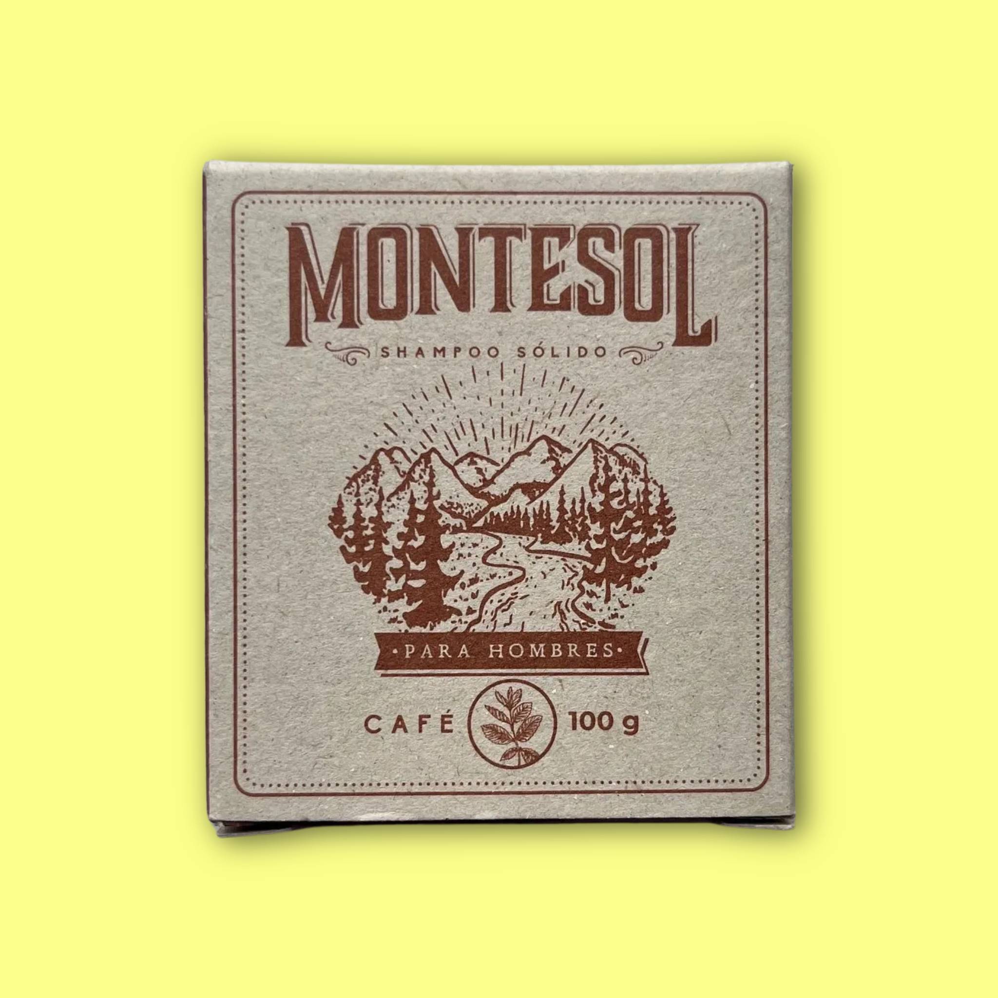 Shampoo en Barra Café 100gr. Montesol - Gallery 1