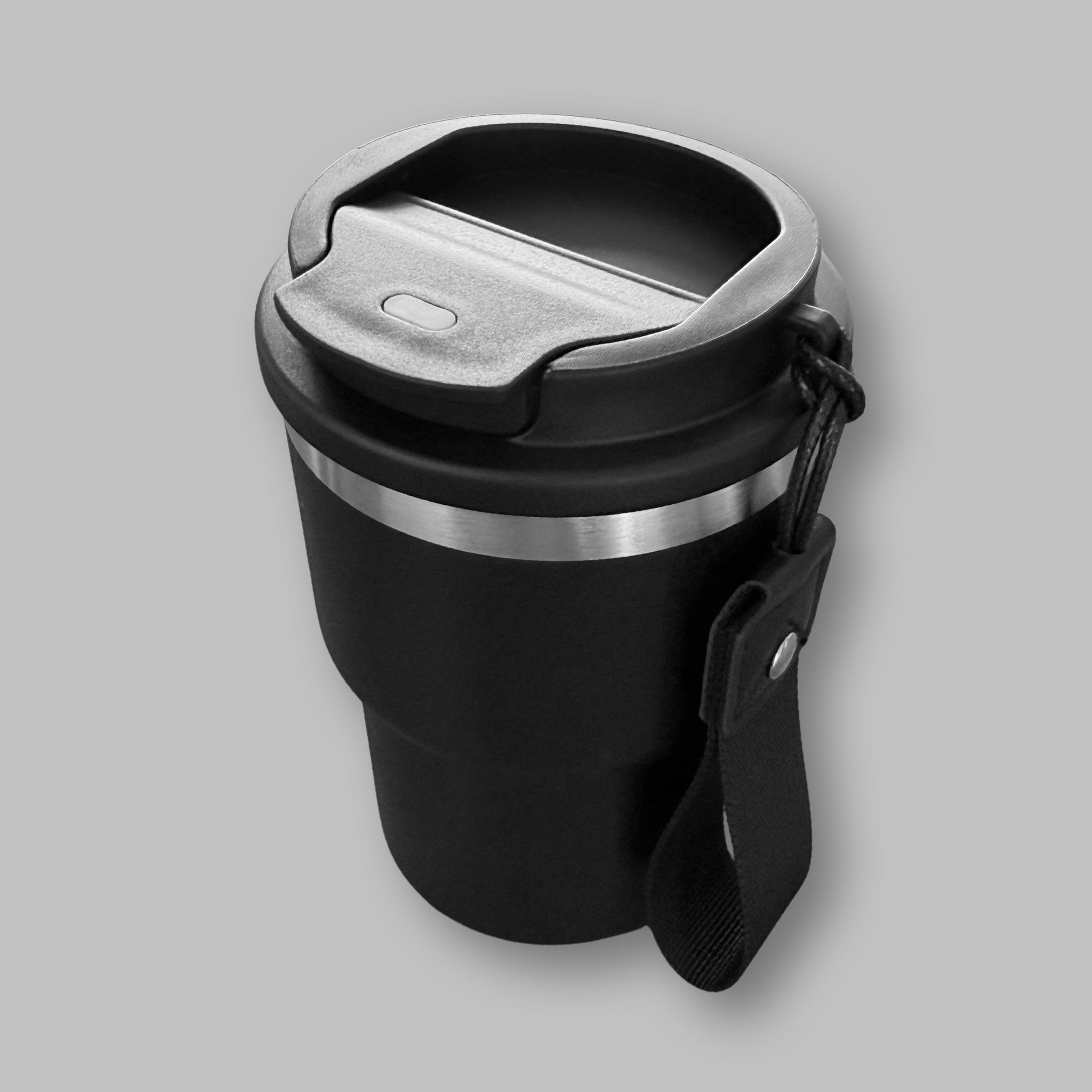 Termo térmico de acero inoxidable 16 oz | Vaso térmico reutilizable para café y bebidas - Gallery 6