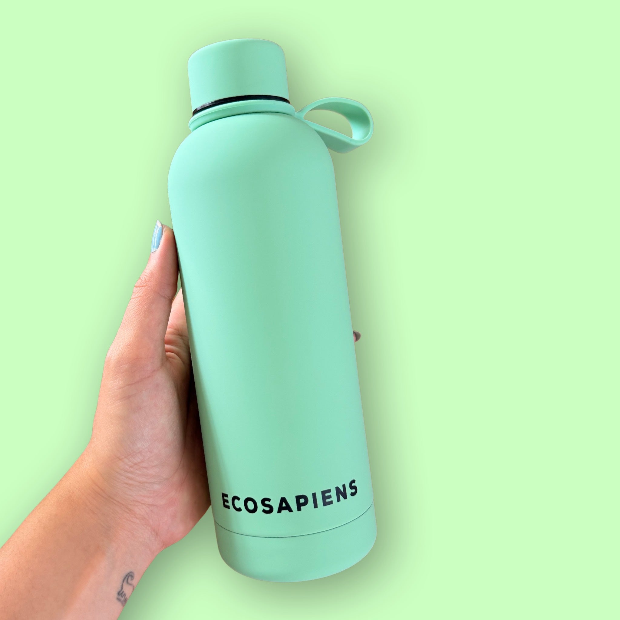 Termo de Acero Inoxidable 500 ml | Botella Térmica Reutilizable BPA Free Ecosapiens - Gallery 4