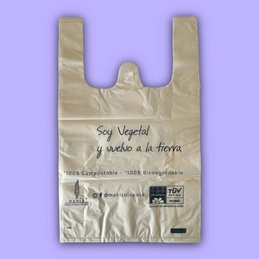 Bolsas Biodegradables M20 MAHÍZ x 50 Und. 20x30+5 cm