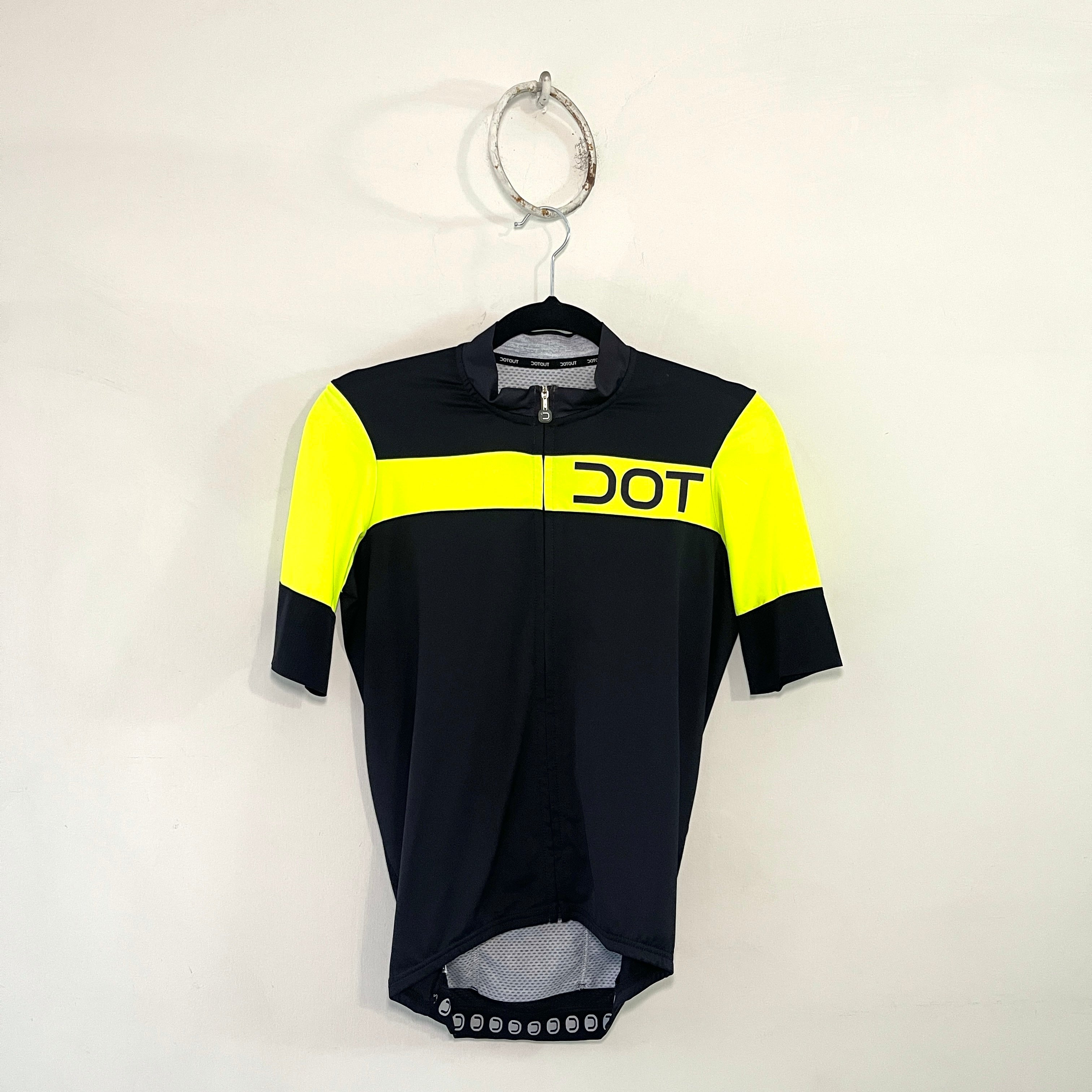 Jersey para ciclismo Dotout Negra, Verde y Gris - Gallery 1