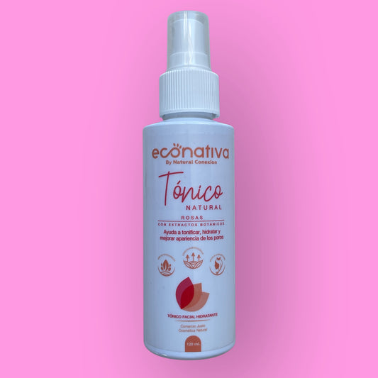 Tónico Facial Agua de Rosas 120 ml. Natural Conexion