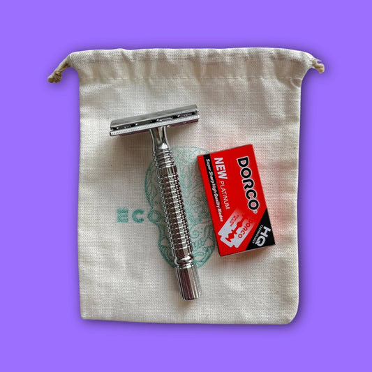 Máquina de Afeitar Reutilizable Ed. Especial de una Hoja + Repuestos Cuchillas