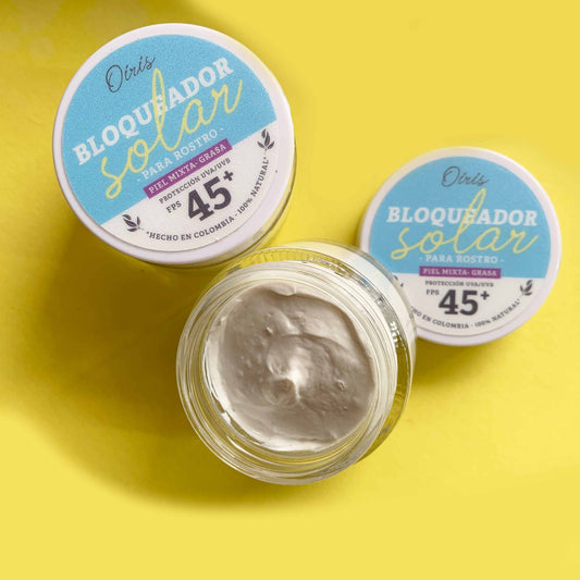 Protector Solar Natural Piel Grasa 40 ml. Oiris