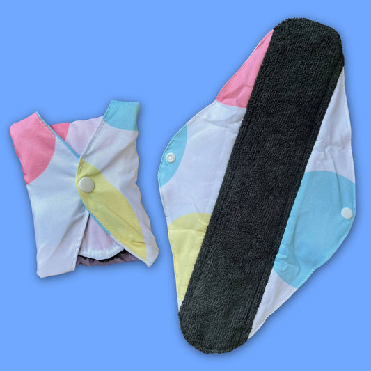 Toalla Higiénica Nocturna de Tela Reutilizable Ecológica Ecosapiens