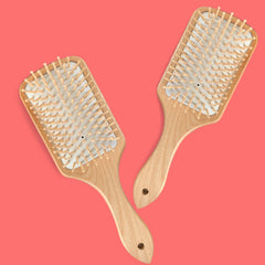 Cepillo de Madera para Cabello Cuadrado Ecosapiens