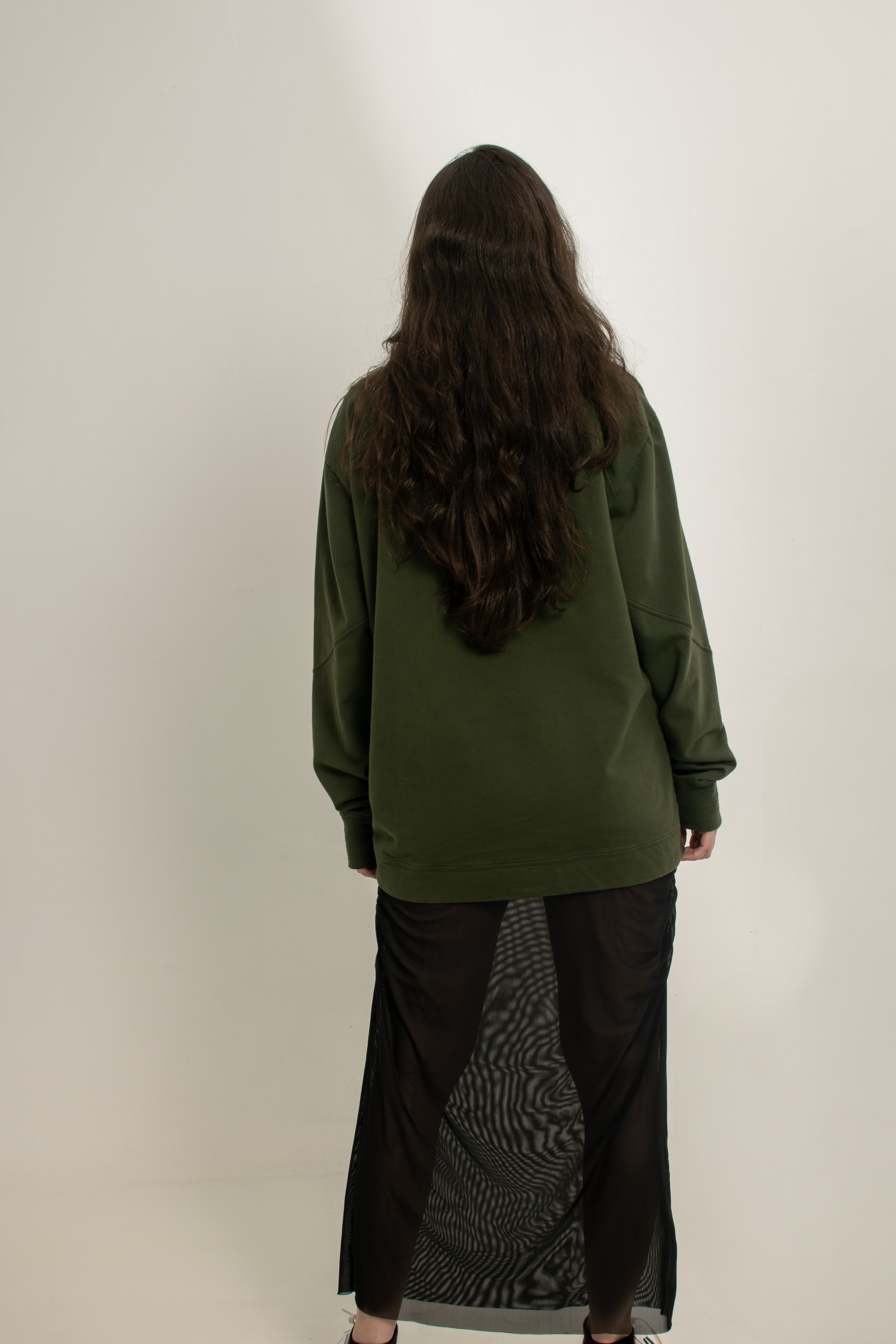 Buzo Tokio Verde Militar 100% Algodón Relaxed Fit Andante - Gallery 5