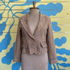 Chaqueta Caqui con Bordados