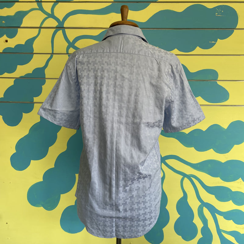 Camisa Azul Slim Fit Hombre - Image 5