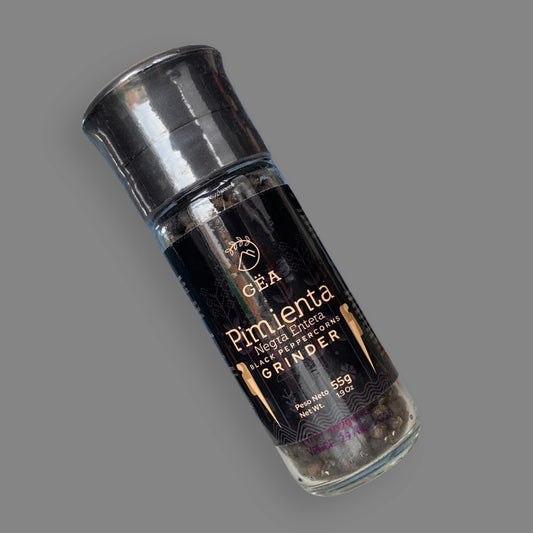Pimienta Negra Entera Grinder Gea 55 gr.
