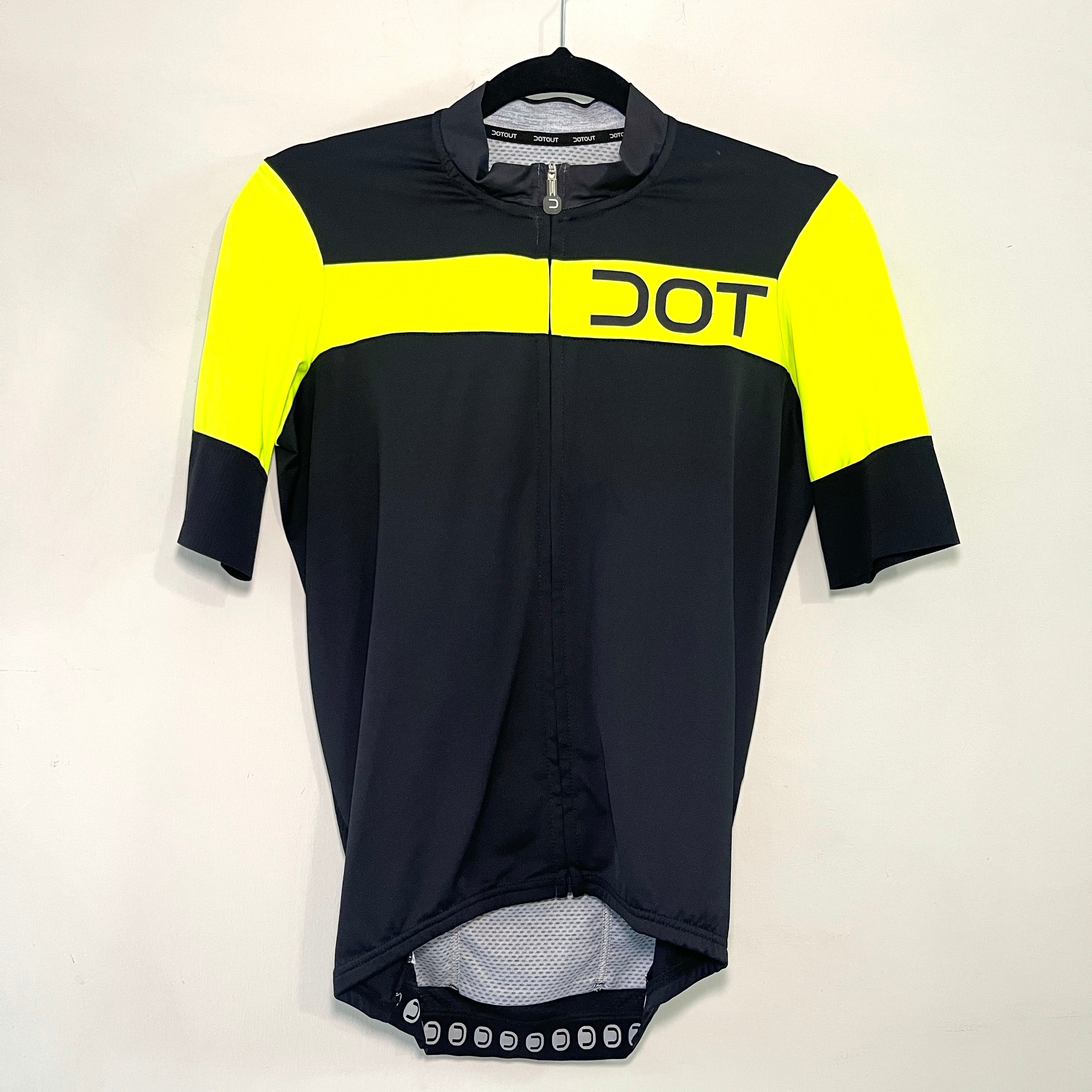 Jersey para ciclismo Dotout Negra, Verde y Gris - Gallery 3