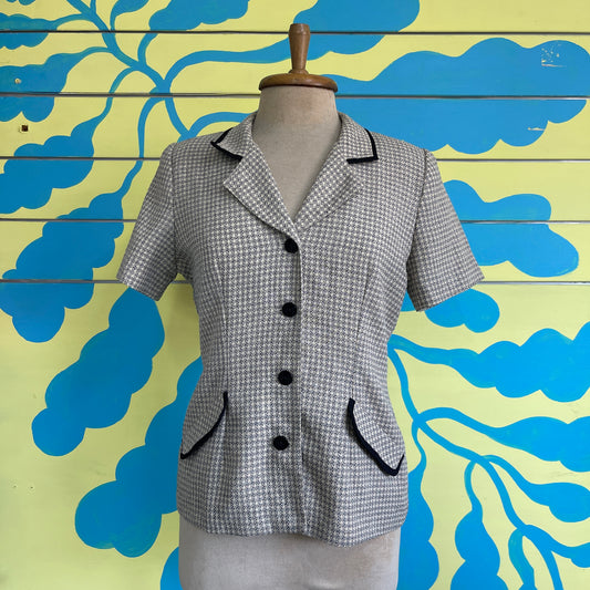 Camisa Blazer tipo Channel