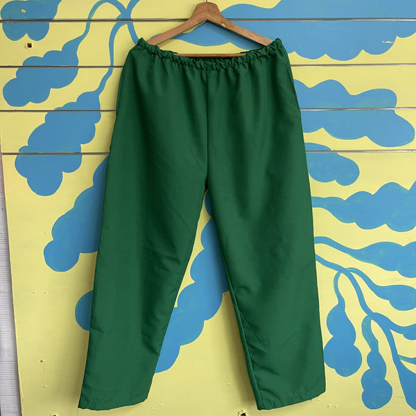 Pantalon Verde Bolsillos