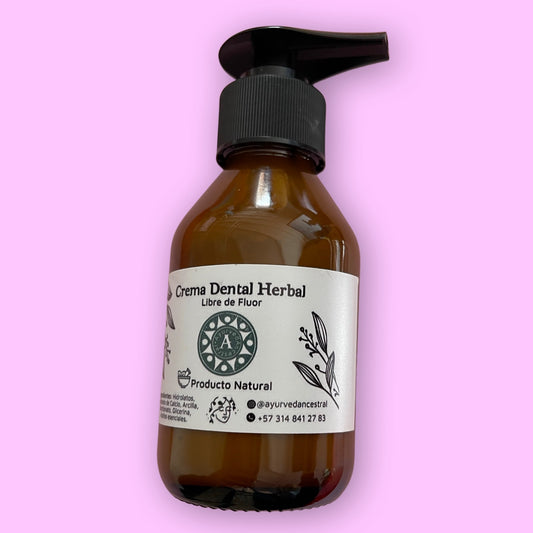 Crema Dental Herbal 150 gr. Ayurveda Ancestral