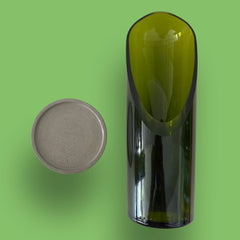 Matera en Vidrio + Base en Concreto Gles