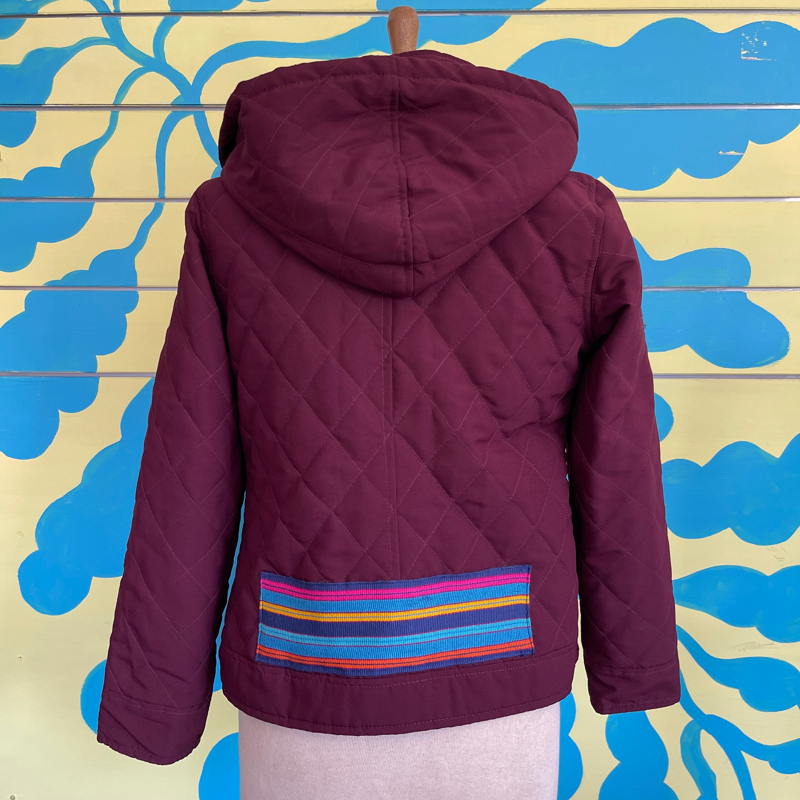Chaqueta Doble Faz Vinotinto Victoria - Gallery 3