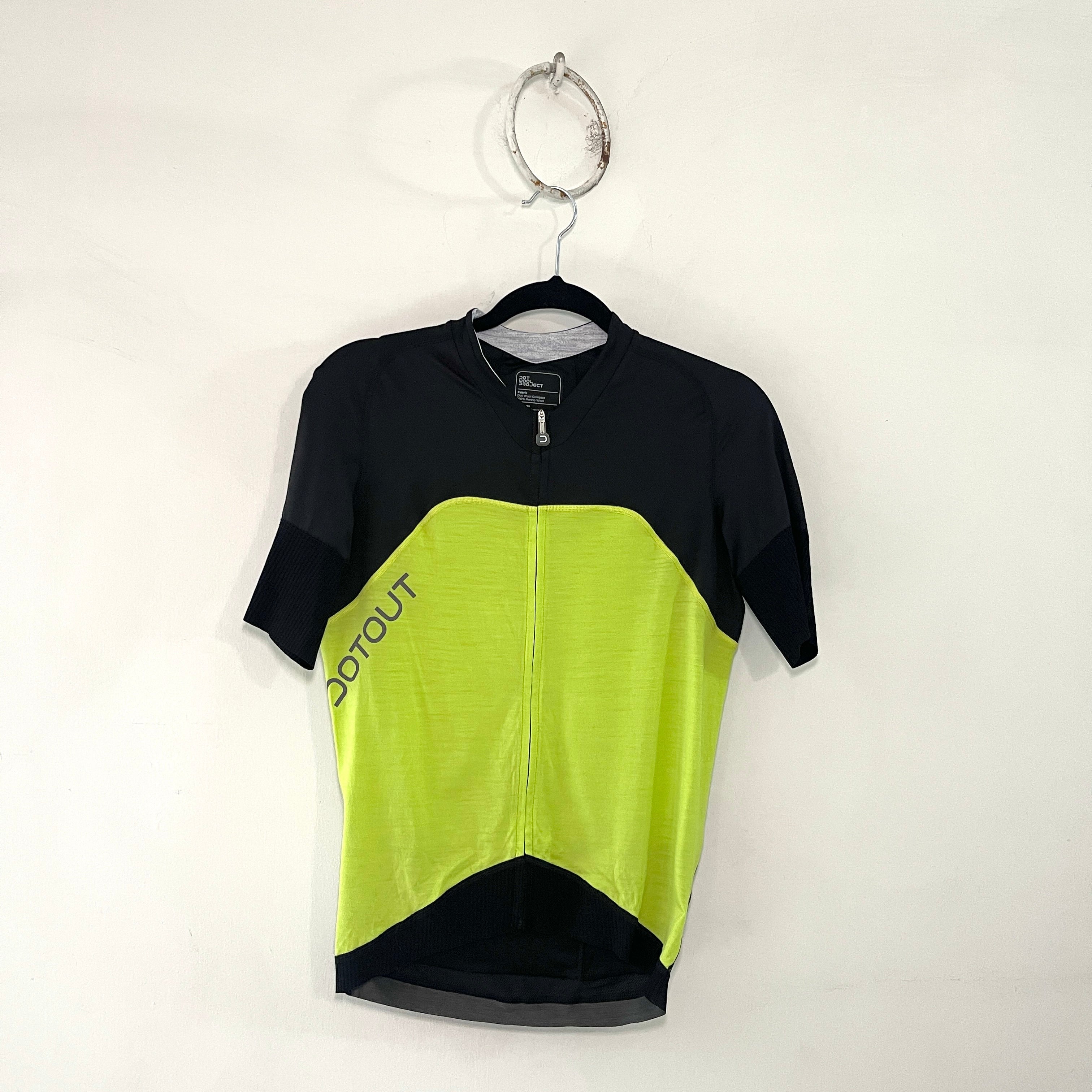 Jersey para ciclismo Dotout Verde con Negro - Gallery 1