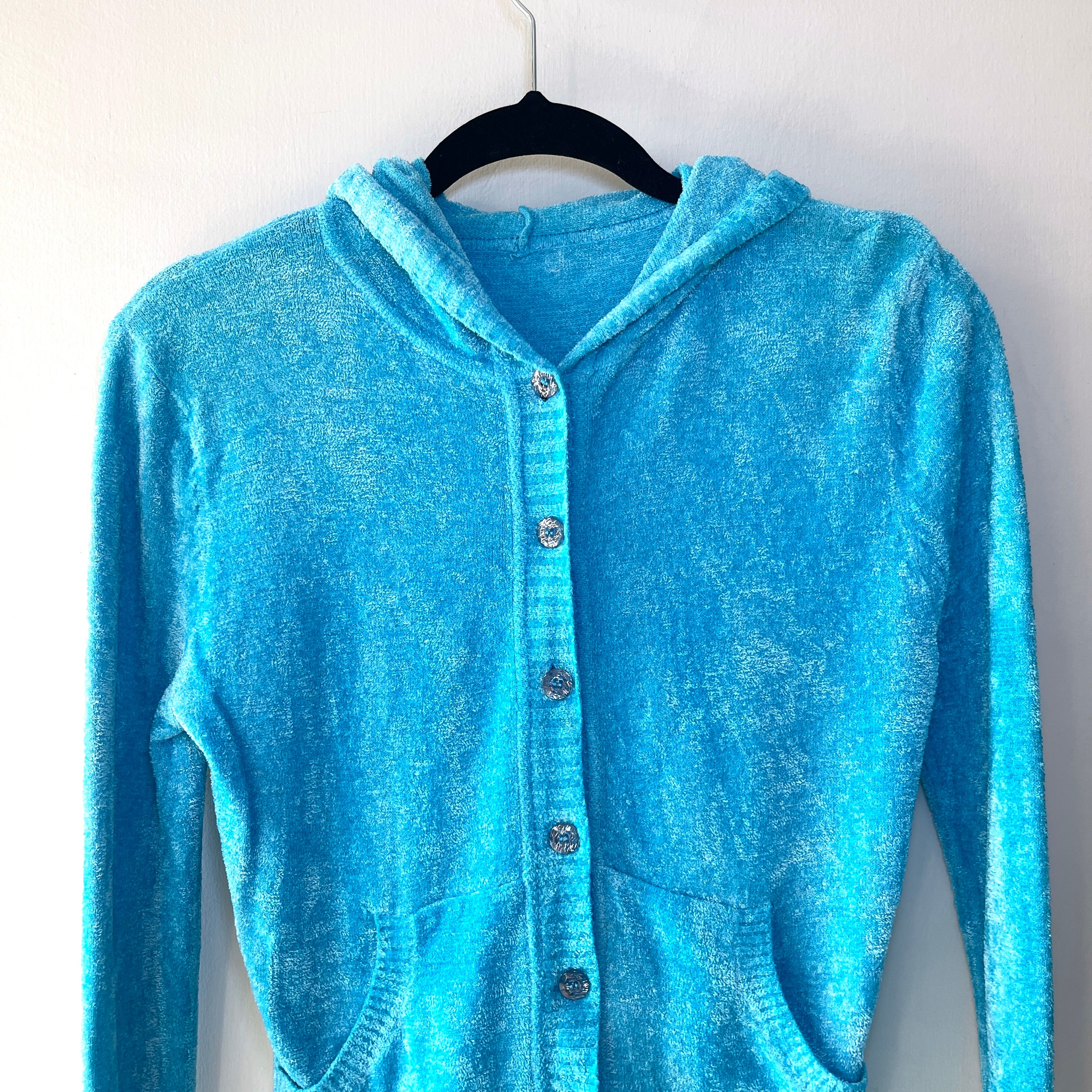 Saco Azul Peludo - Gallery 2