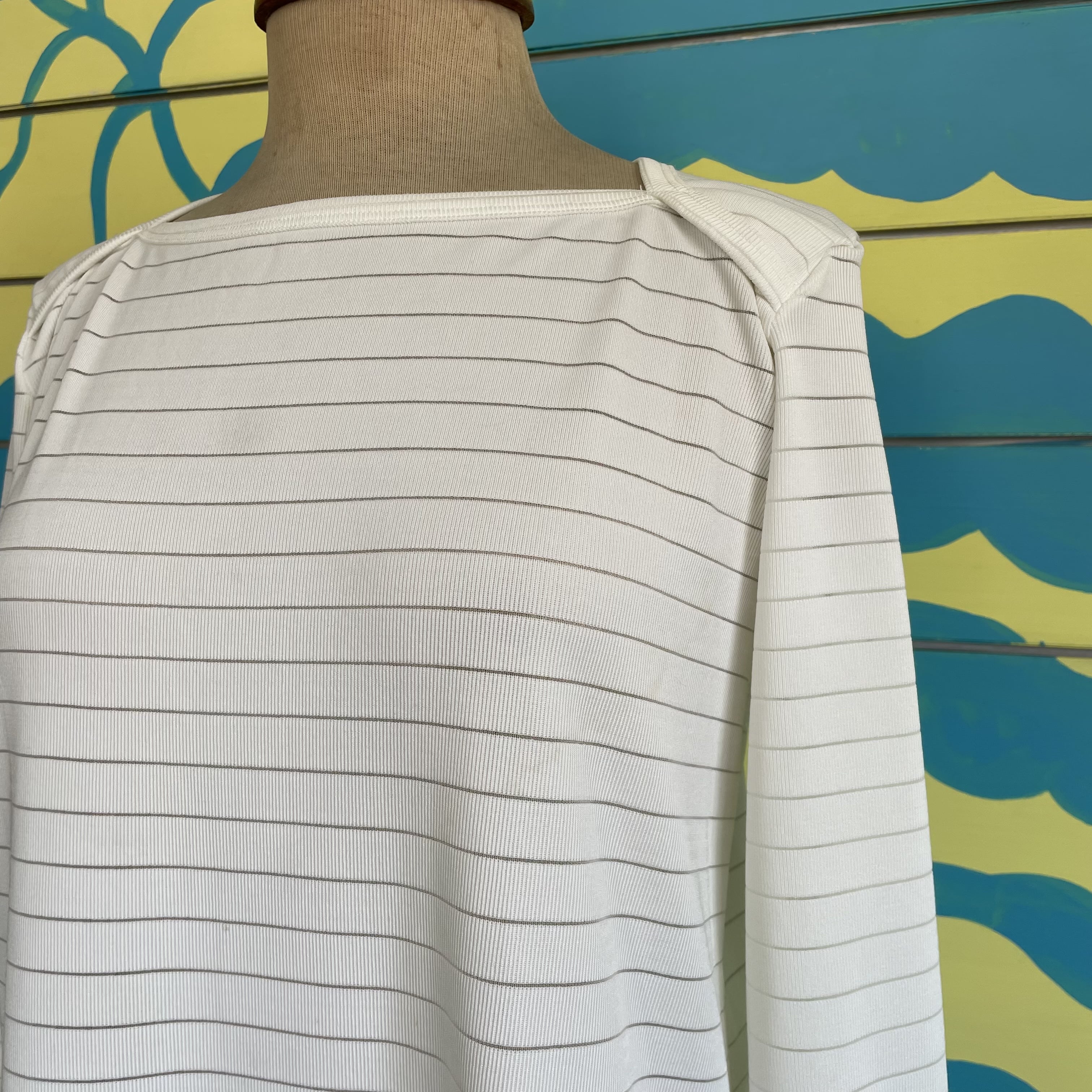 Camisa Media Manga Blanca - Gallery 3