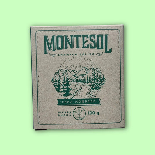 Shampoo en Barra Hierbabuena 100gr. Montesol