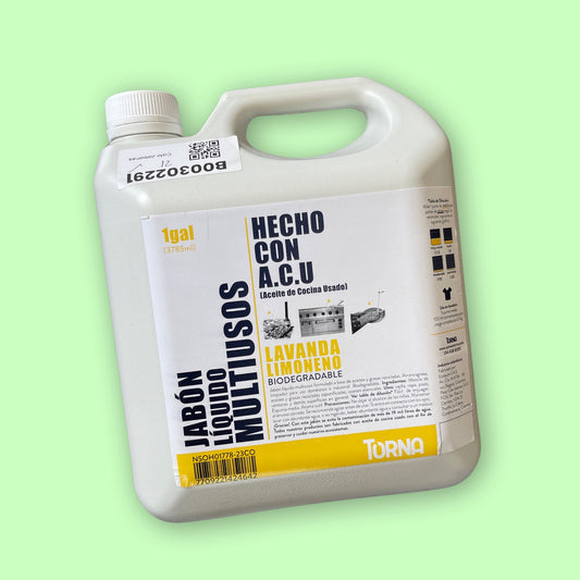 Jabón Líquido Multiusos Lavanda Limonero 3.785 ml. Torna
