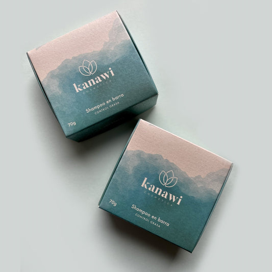 Shampoo en Barra Control Grasa (Romero) 70 gr. Kanawi