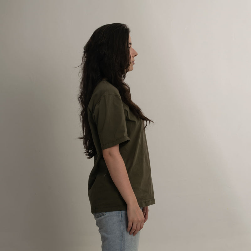 Camiseta Sacramento Verde Militar 100% Algodón Regular Fit Andante - Image 8