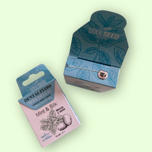 Seda Dental Orgánica Gusano de Seda 30 mt Soul Seed