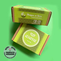 Shampoo en Barra para Cabello Graso 90 gr. Asava
