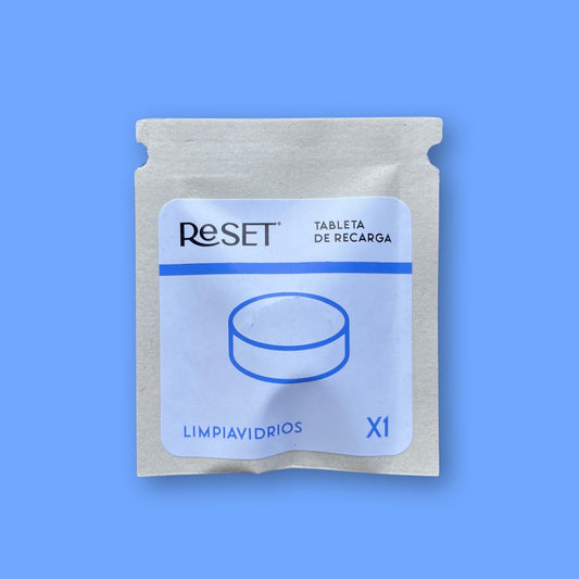 Limpia Vidrios Ecológico en Tableta Reset x 1