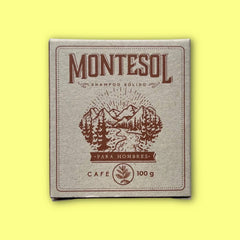 Shampoo en Barra Café 100gr. Montesol