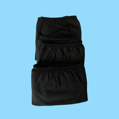 KIT Panty Negro Menstrual x 3