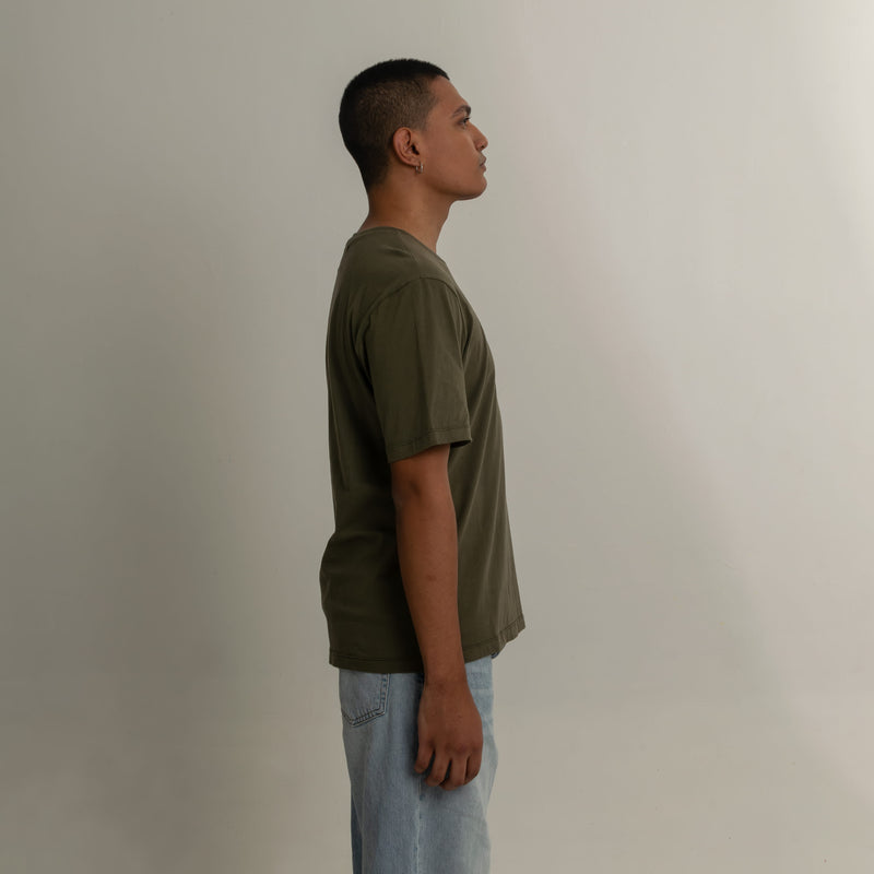 Camiseta Sacramento Verde Militar 100% Algodón Regular Fit Andante - Image 4