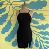 Vestido Negro Corto Karibik