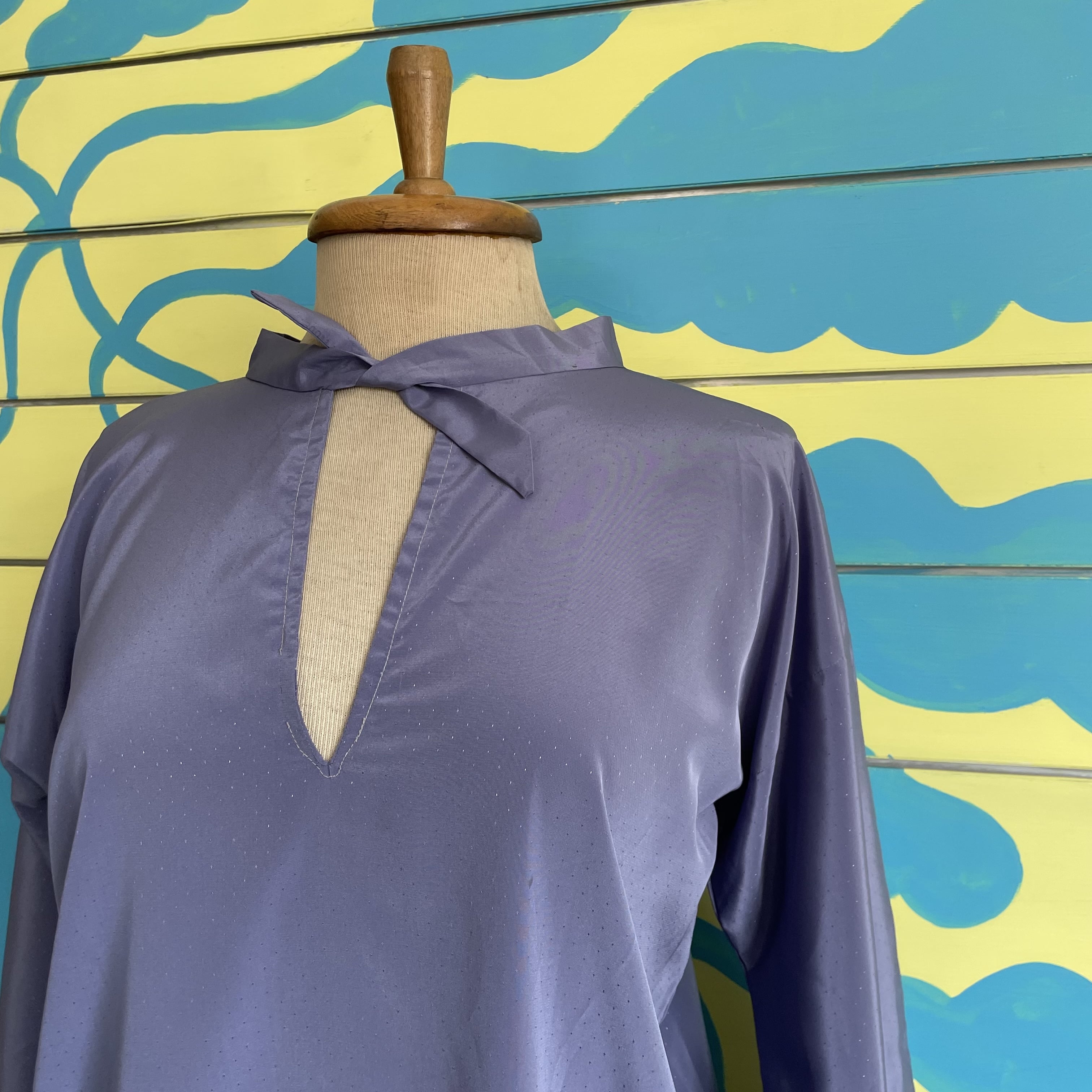Camisa Morada de Seda - Gallery 2
