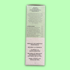Serum Revitalizante Retinol y Kombucha Fauno 30 ml.