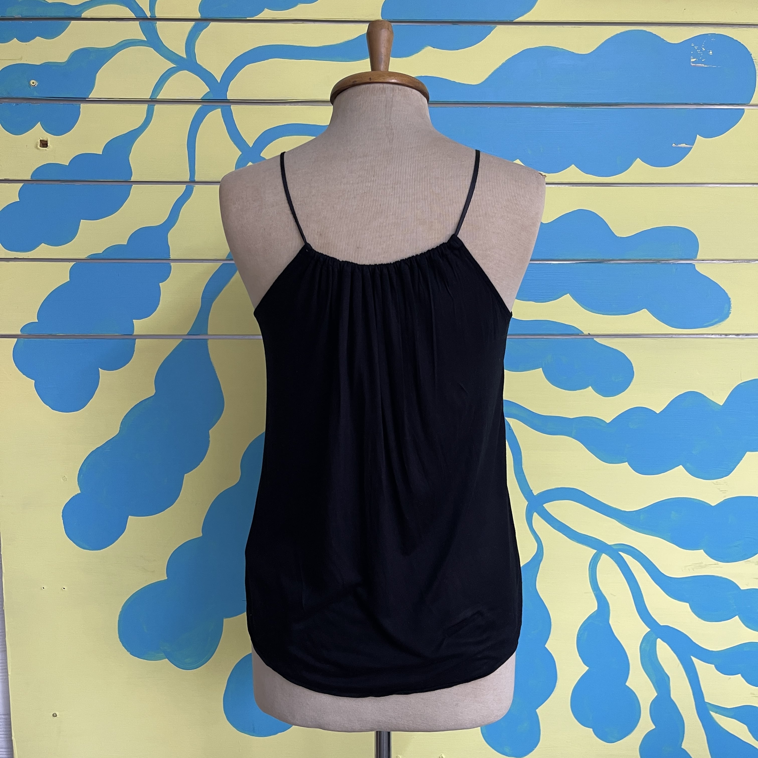 Camisa Tiras Negra - Gallery 3