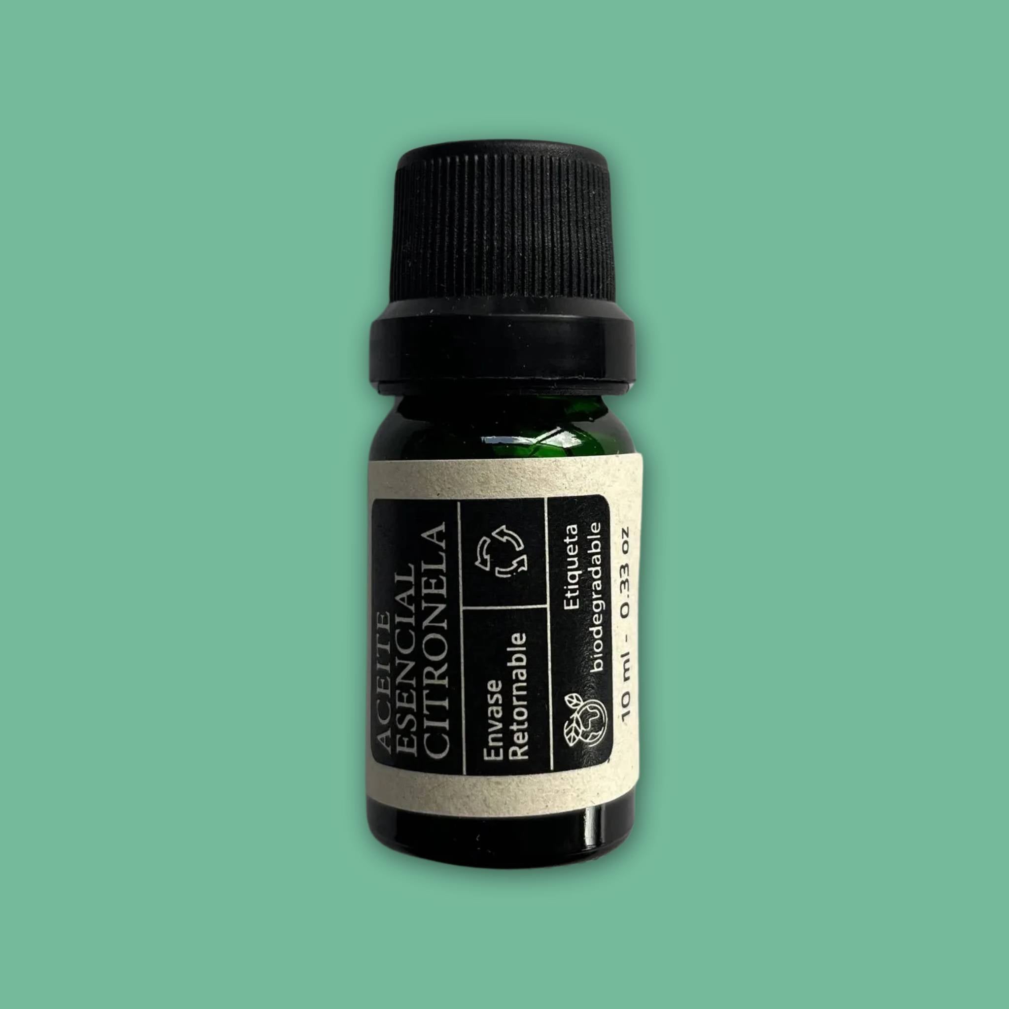 Aceite Esencial de Citronela 10 ml. Biogar