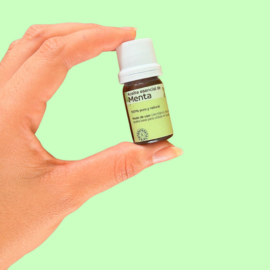 Aceite Esencial de Menta 5 ml. Ayurveda Ancestral