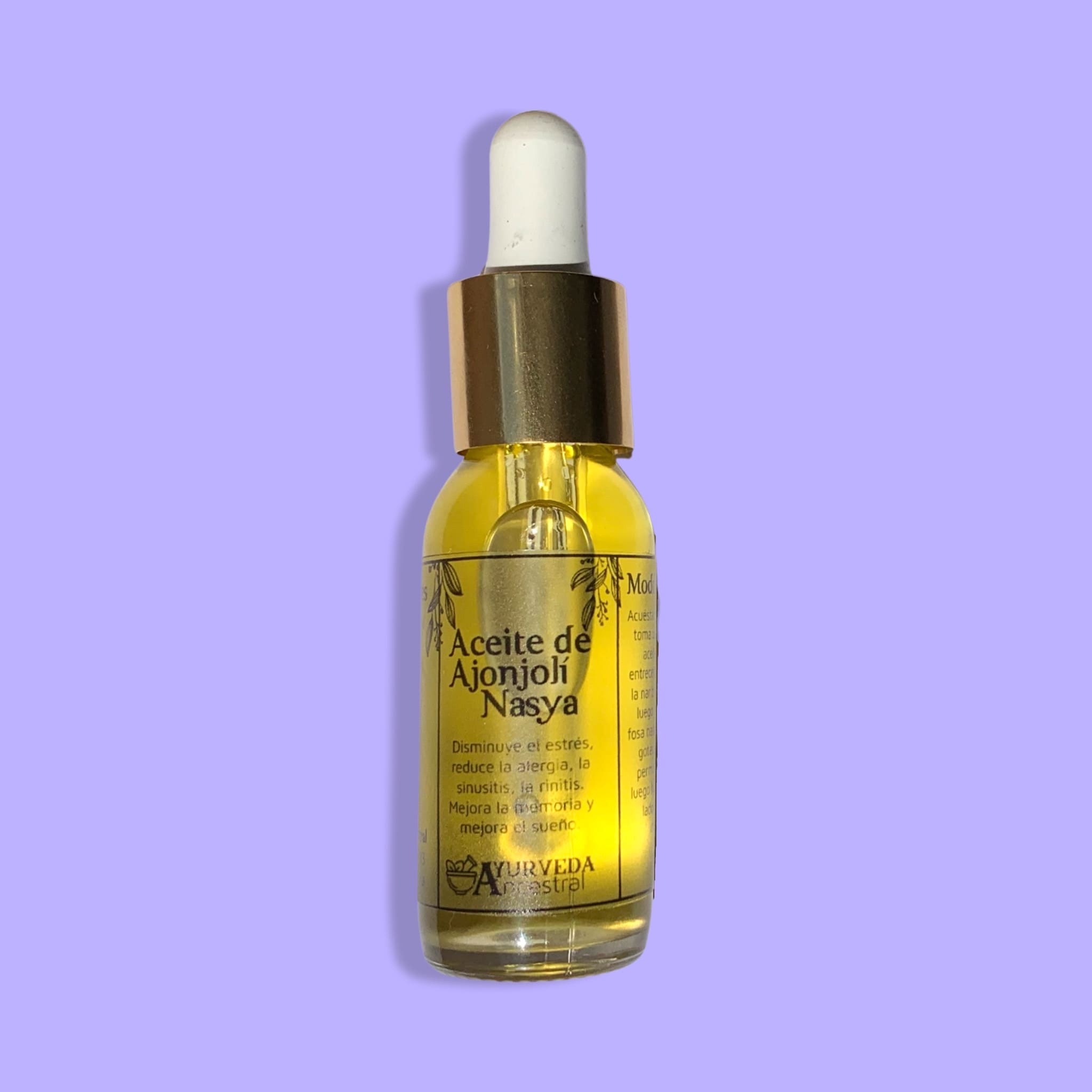 Aceite de Ajonjolí - Nasya 25 ml. Ayurveda Ancestral