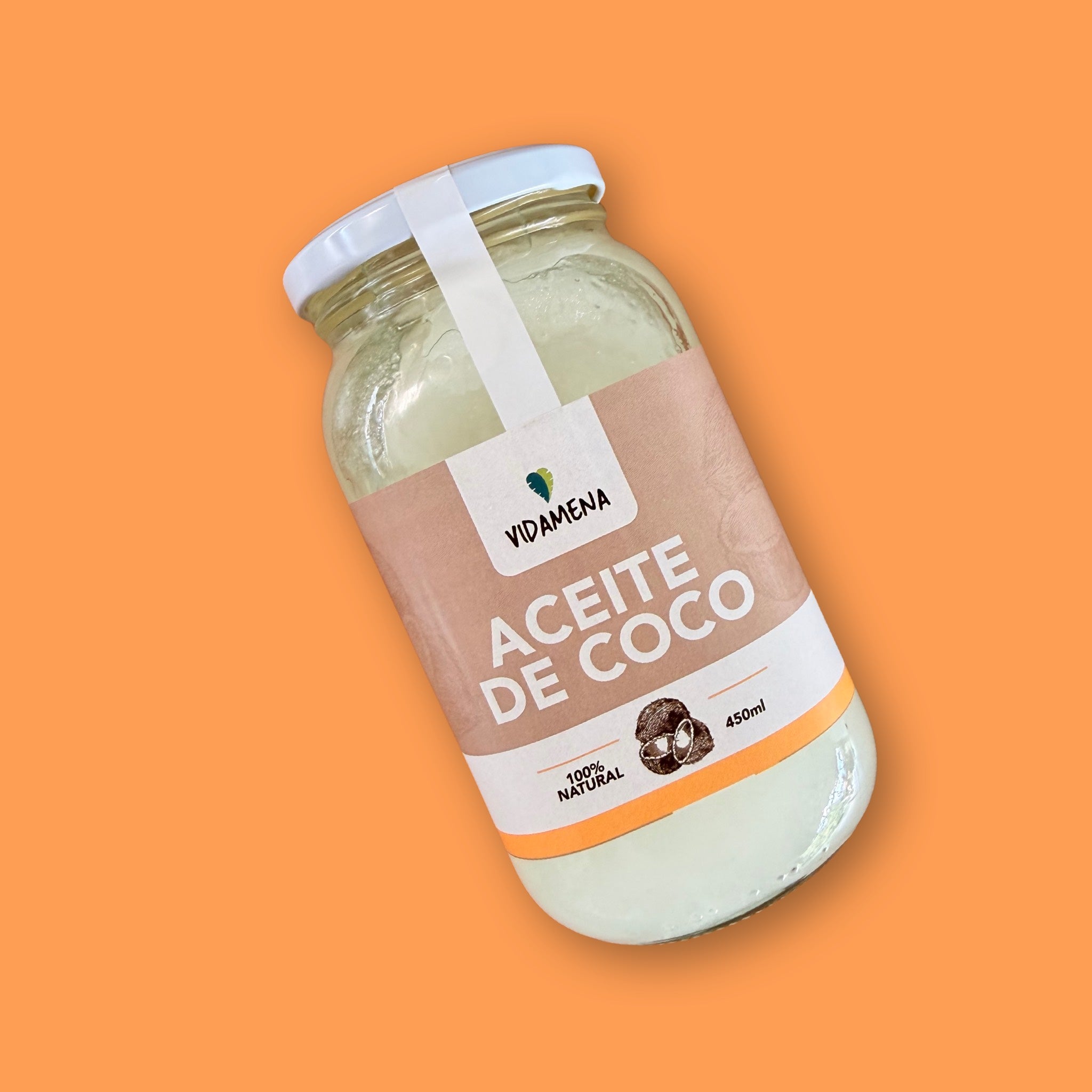 Aceite de Coco Vidamena 450 ml.